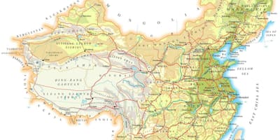 Lachin kat jeyografik relief