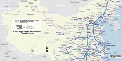 Gwo vitès tren Lachin kat jeyografik